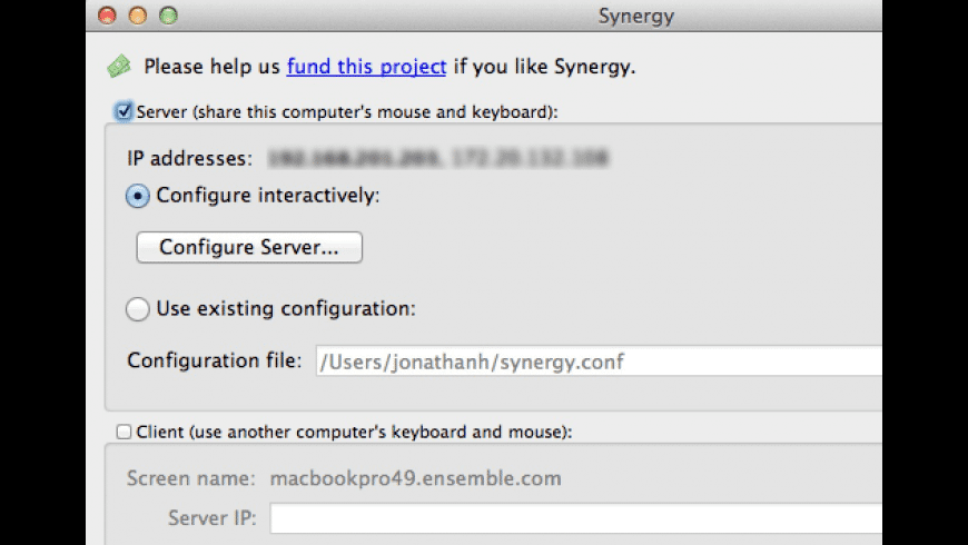 Synergy 1.7 Mac Download